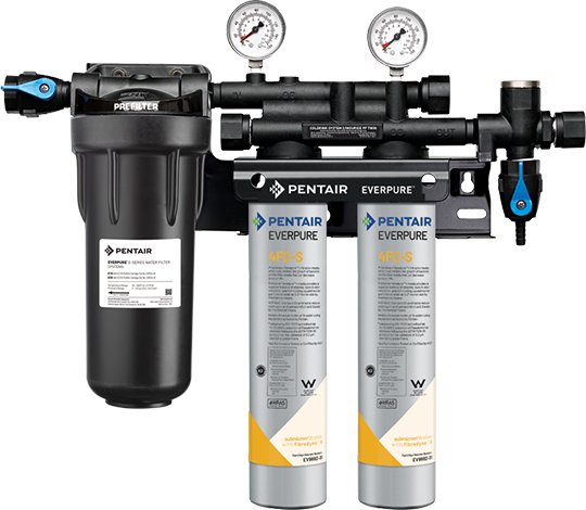 Everpure QC7i PF Twin 4FCS Water Filter System EV932882 - Efilters.net