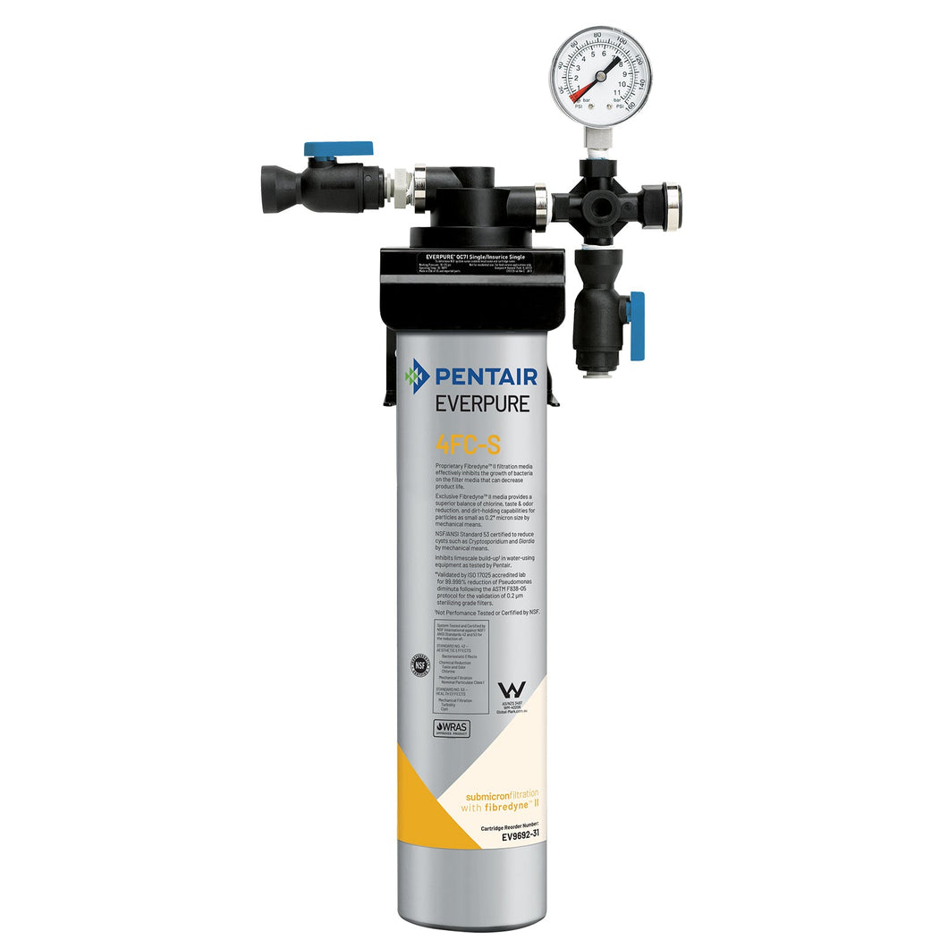 Everpure QC7i Single 4FCS Water Filter System EV920281 - Efilters.net