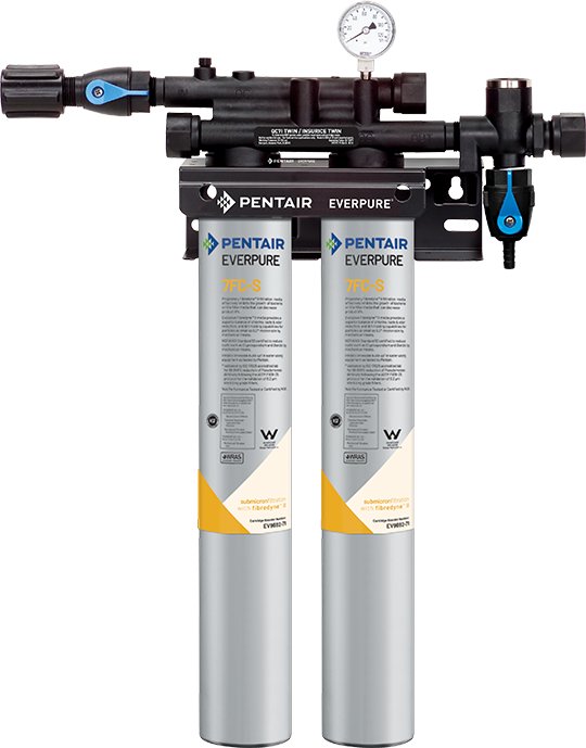 Everpure QC7i Twin 7FCS Water Filter System EV920292 - Efilters.net